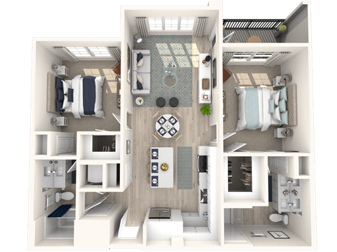 C5 floor plan  at Altis Grand Suncoast, Florida, 34638